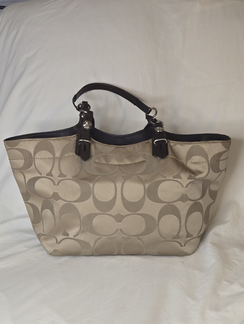 Coach Carley Sateen Tote 16175
